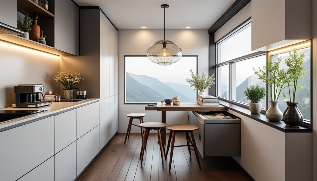Aménagement petite cuisine : solutions optimisation espace