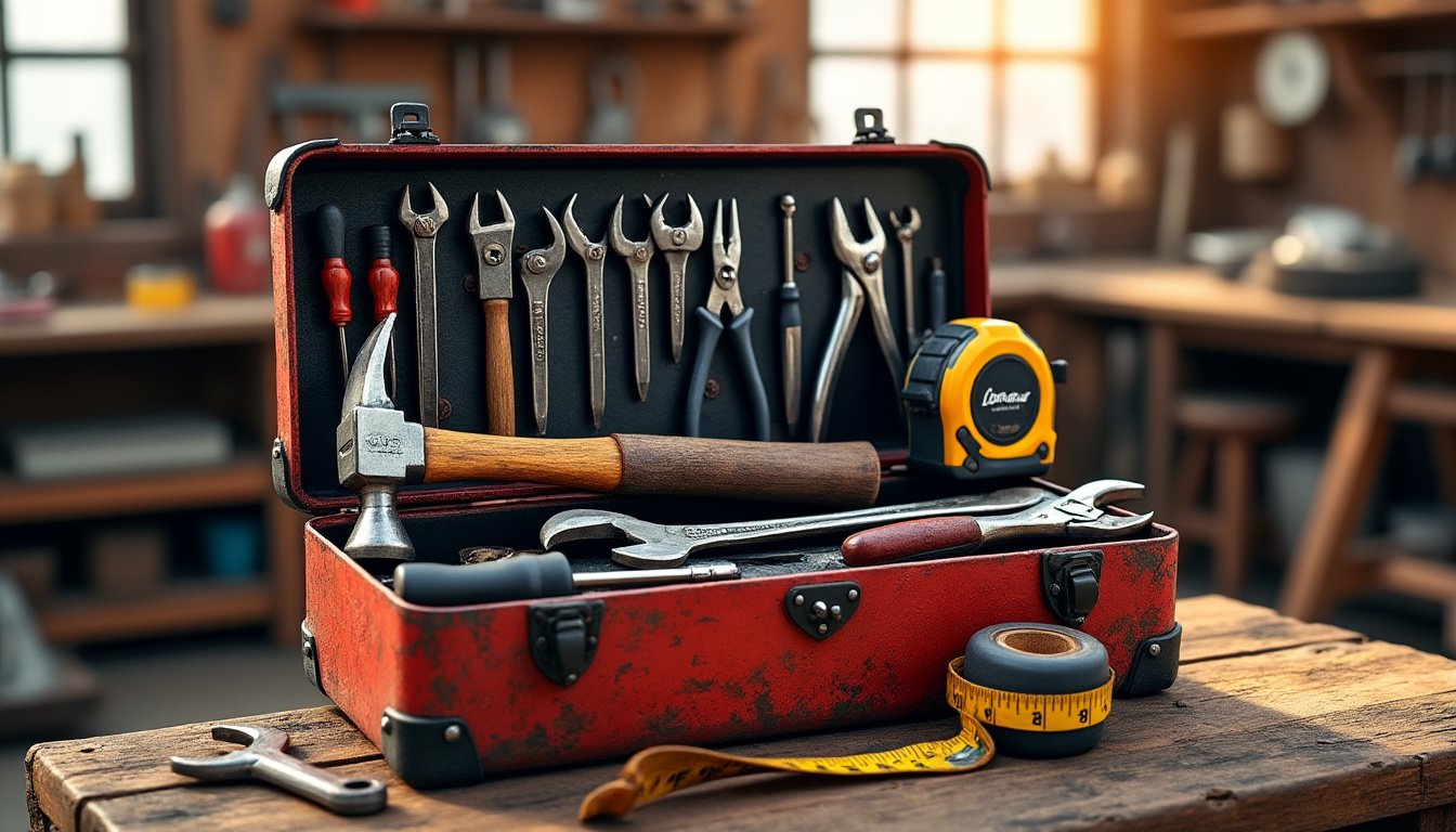 découvrez notre guide complet sur l'équipement indispensable pour votre boîte à outils. apprenez à choisir les outils essentiels qui faciliteront tous vos projets, qu'ils soient de bricolage ou de réparation. ne laissez rien au hasard et soyez prêt à relever tous les défis avec notre boîte à outils complète.