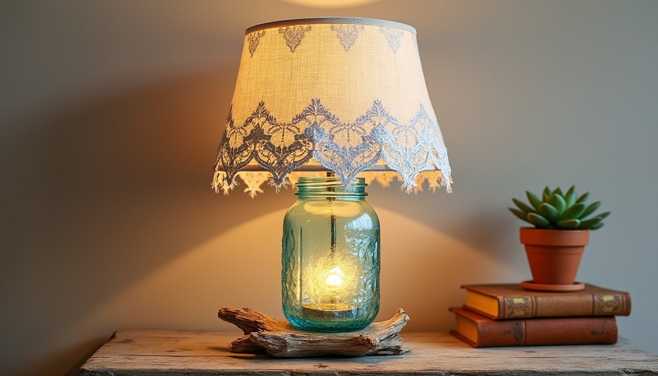 apprenez à créer une lampe de chevet unique et écologique grâce à notre guide diy. transformez des matériaux de récupération en une pièce décorative qui illuminera vos nuits tout en respectant l'environnement.