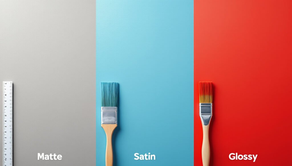 Finitton Guide finition peinture : mate satinée brillante différences