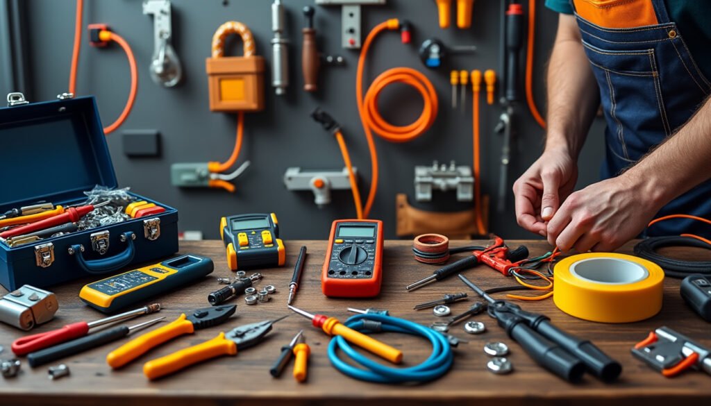 Outillage électricien : liste complète indispensable