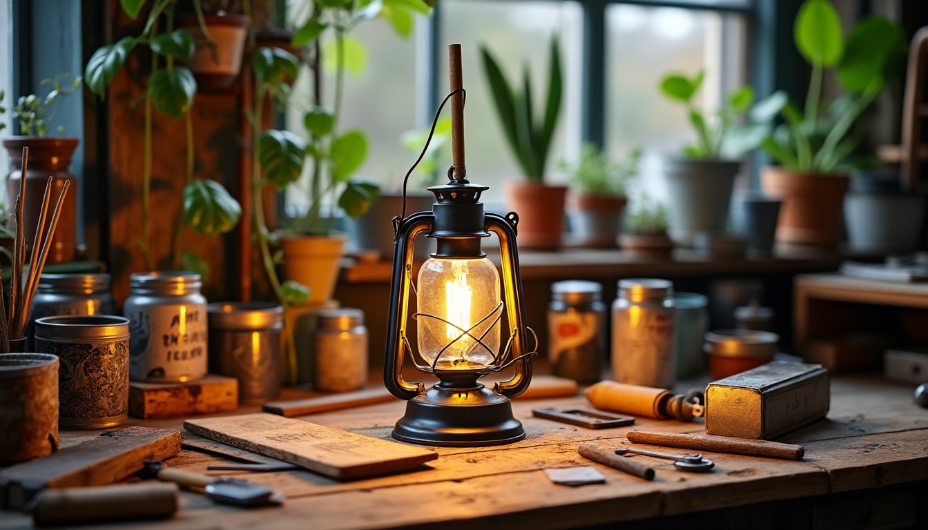 découvrez notre tutoriel complet pour la création d'une lampe diy avec des matériaux récupérés. transformez des objets du quotidien en une pièce unique et décorative pour votre maison grâce à des étapes simples et créatives.