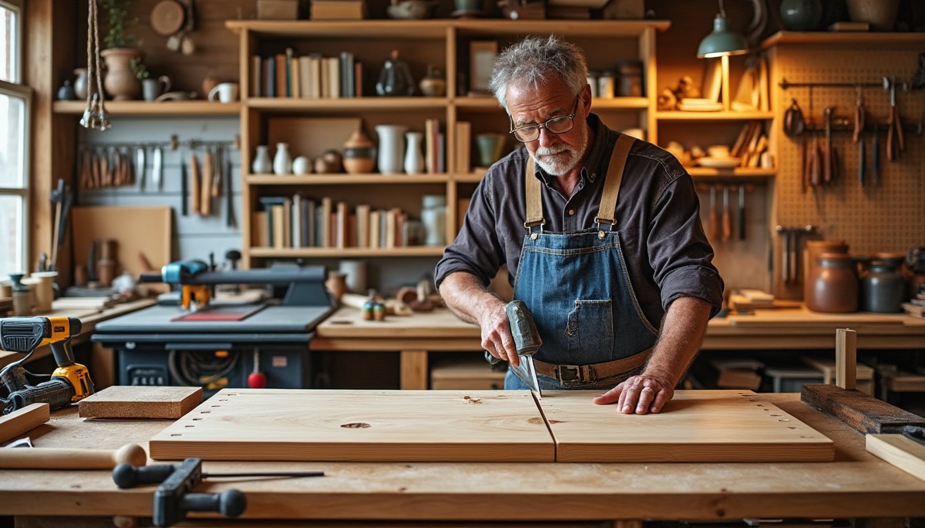 découvrez l'astuce de menuisier pour concevoir une étagère indestructible qui allie robustesse et esthétisme. suivez nos conseils pratiques pour créer un meuble durable qui résistera à l'épreuve du temps.