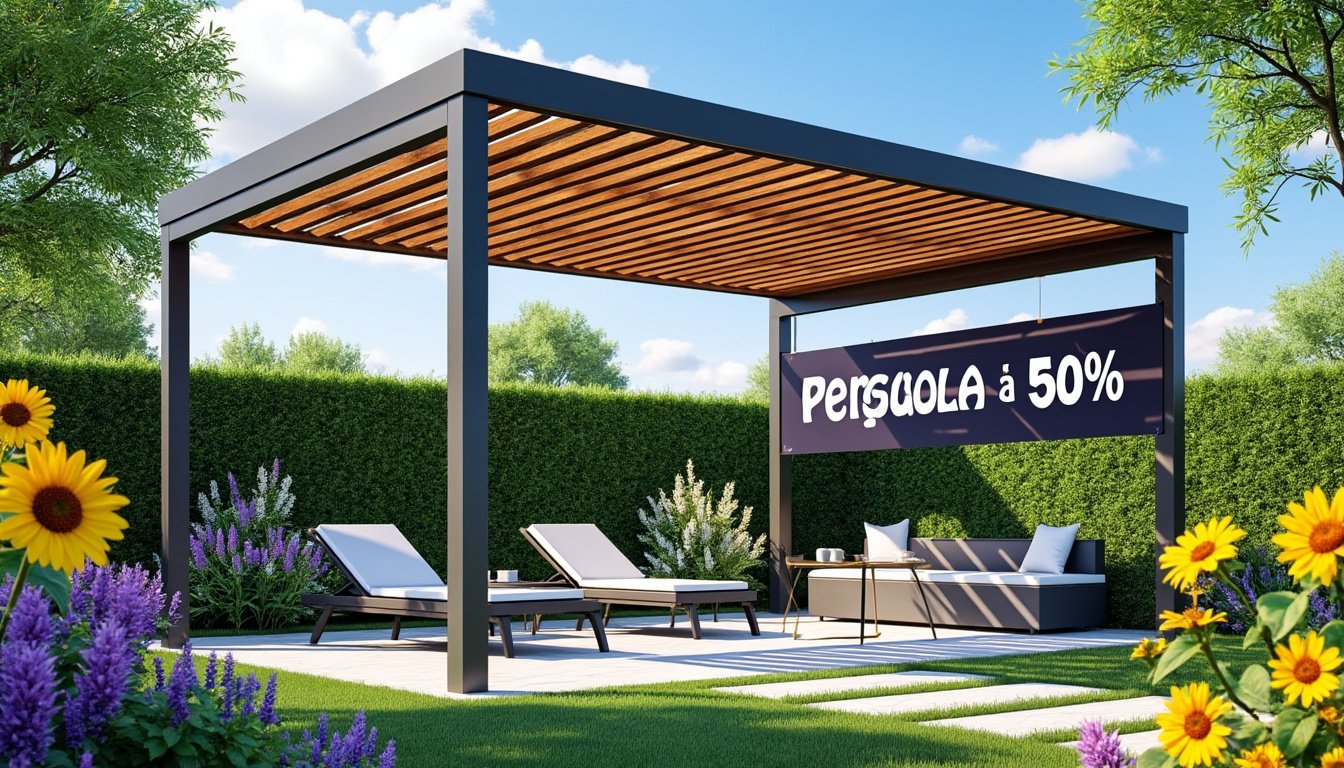 découvrez comment obtenir votre pergola à moitié prix grâce à cette astuce d'achat que les vendeurs ne veulent pas que vous connaissiez. transformez votre espace extérieur tout en faisant des économies incroyables !