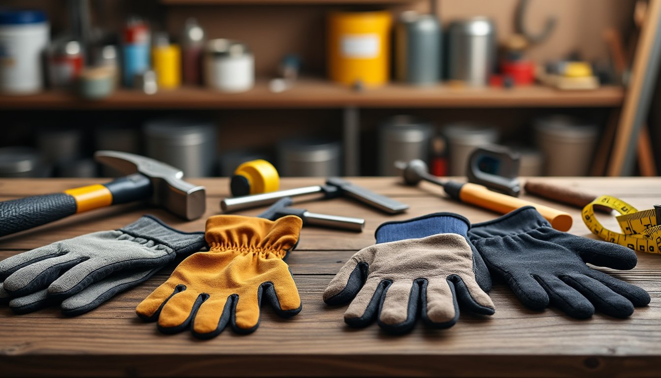 découvrez notre comparatif complet des meilleurs gants de bricolage pour 2025. que vous soyez amateur ou professionnel, trouvez le guide d'achat idéal pour choisir des gants adaptés à vos besoins et garantir sécurité et confort lors de vos projets.