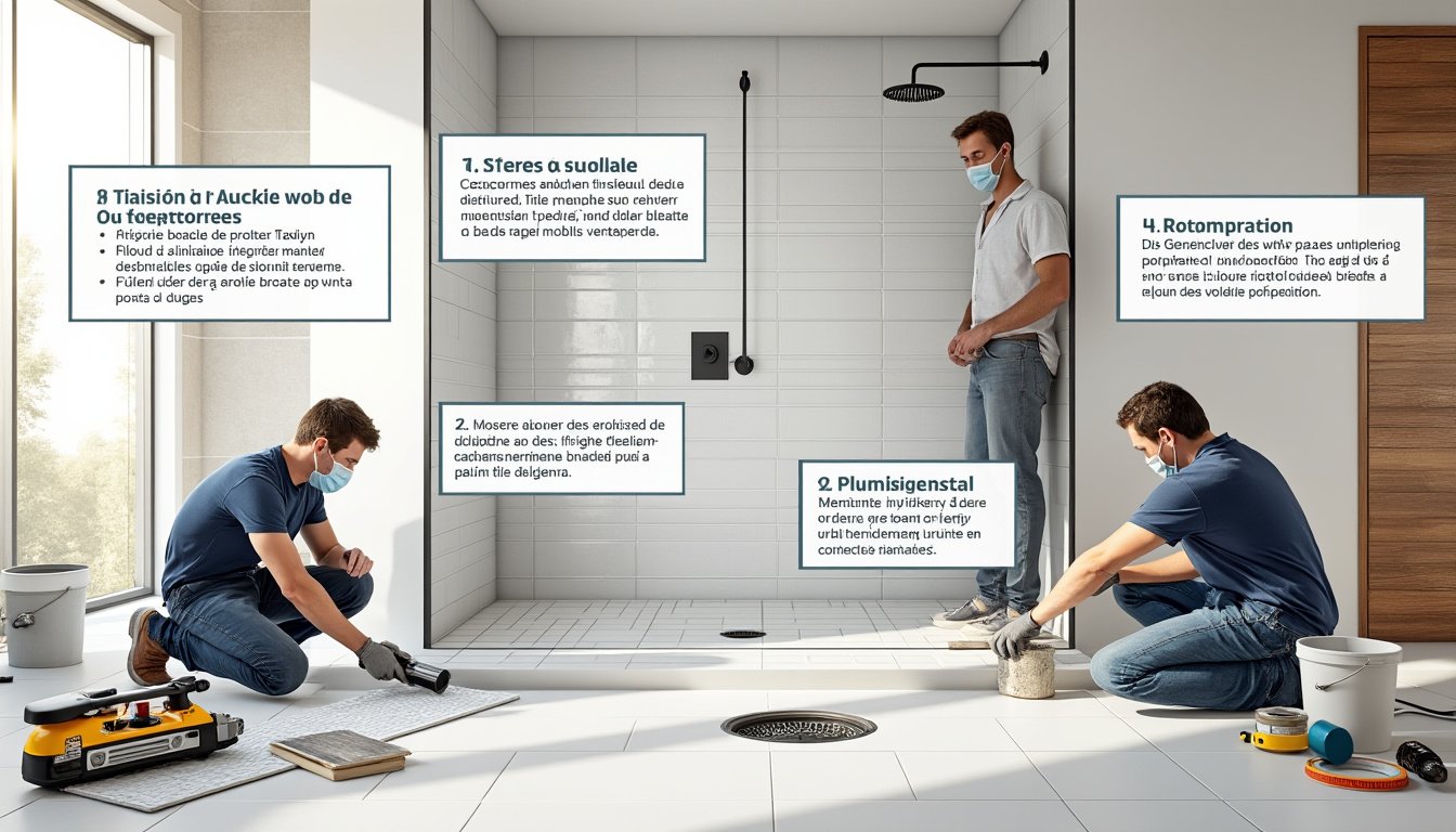 découvrez notre guide complet étape par étape pour l'installation d'une douche italienne. suivez nos conseils pratiques et astuces pour créer un espace moderne et fonctionnel dans votre salle de bains.