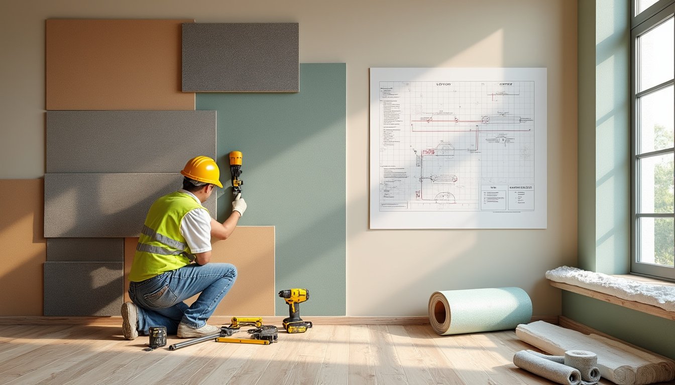 découvrez notre guide complet sur l'isolation phonique des murs, incluant les meilleurs matériaux à utiliser et des conseils pratiques pour une installation efficace. améliorez votre confort acoustique dès aujourd'hui !