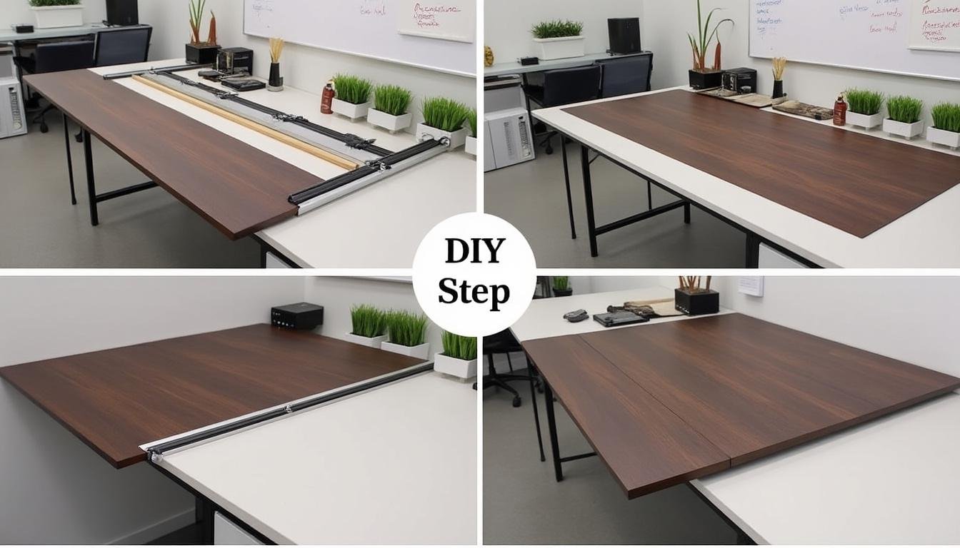 découvrez notre tutoriel complet pour fabriquer un plan de travail coulissant. suivez étape par étape nos conseils pratiques et astuces pour créer un espace de cuisine ou de bureau fonctionnel et esthétique. idéal pour optimiser votre rangement et gagner en efficacité.