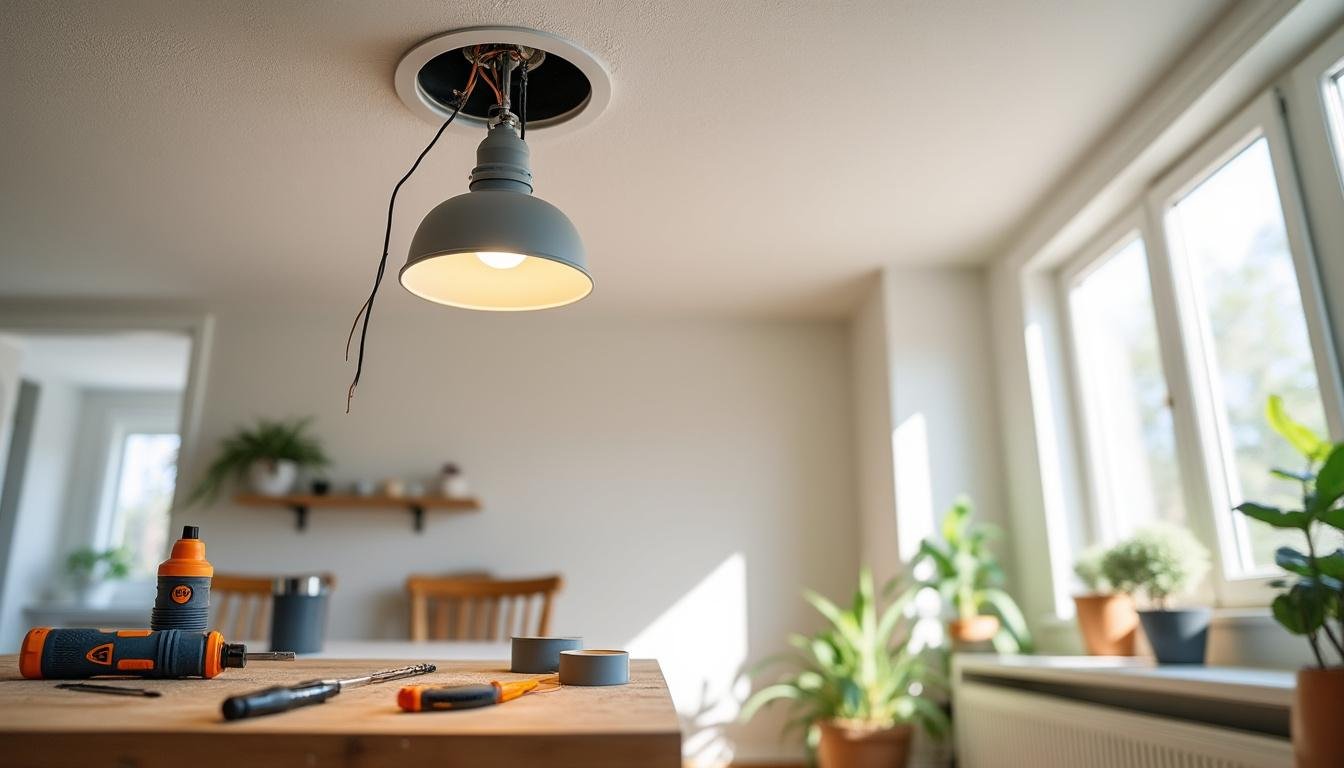 découvrez étape par étape comment remplacer un spot encastré par une suspension dans votre intérieur. suivez nos conseils pratiques pour une installation sécurisée et esthétique, et transformez l'ambiance de votre pièce avec un éclairage moderne.