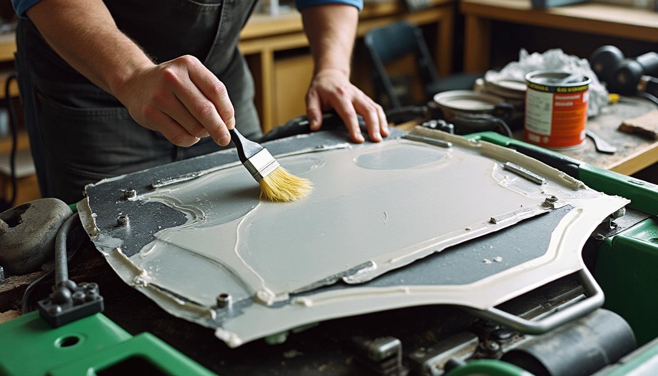 découvrez nos conseils pratiques pour réparer un carter de tondeuse fissuré. apprenez les étapes essentielles et les outils nécessaires pour restaurer votre tondeuse rapidement et efficacement, afin de prolonger sa durée de vie et garantir des performances optimales.