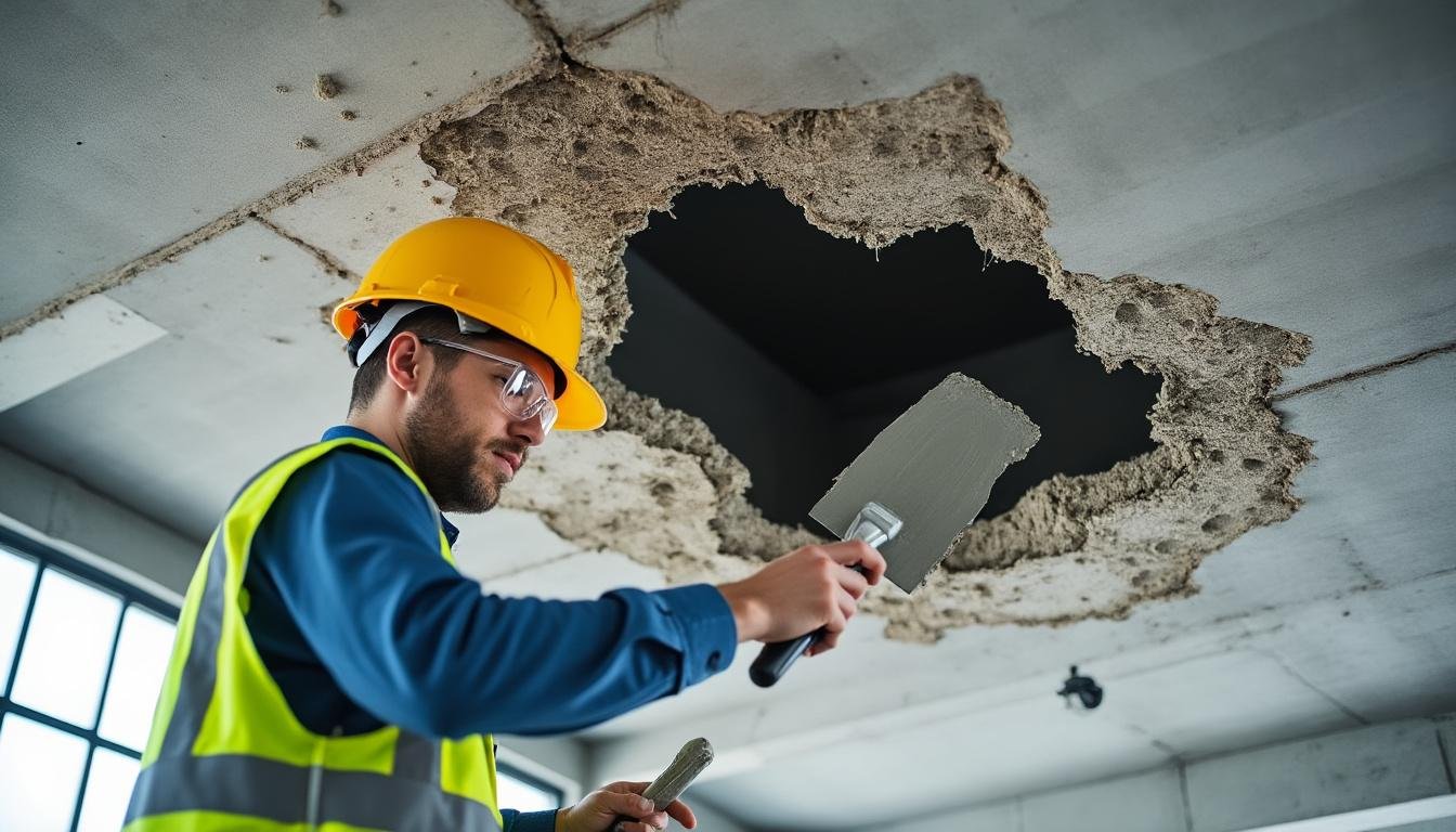 découvrez 3 méthodes efficaces pour reboucher un trou dans un plafond en béton et obtenir une finition parfaite et invisible. conseils, étapes, et astuces pour un résultat professionnel à portée de main.