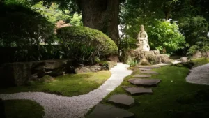 creer un jardin zen — Créer un jardin zen : graviers et pas japonais